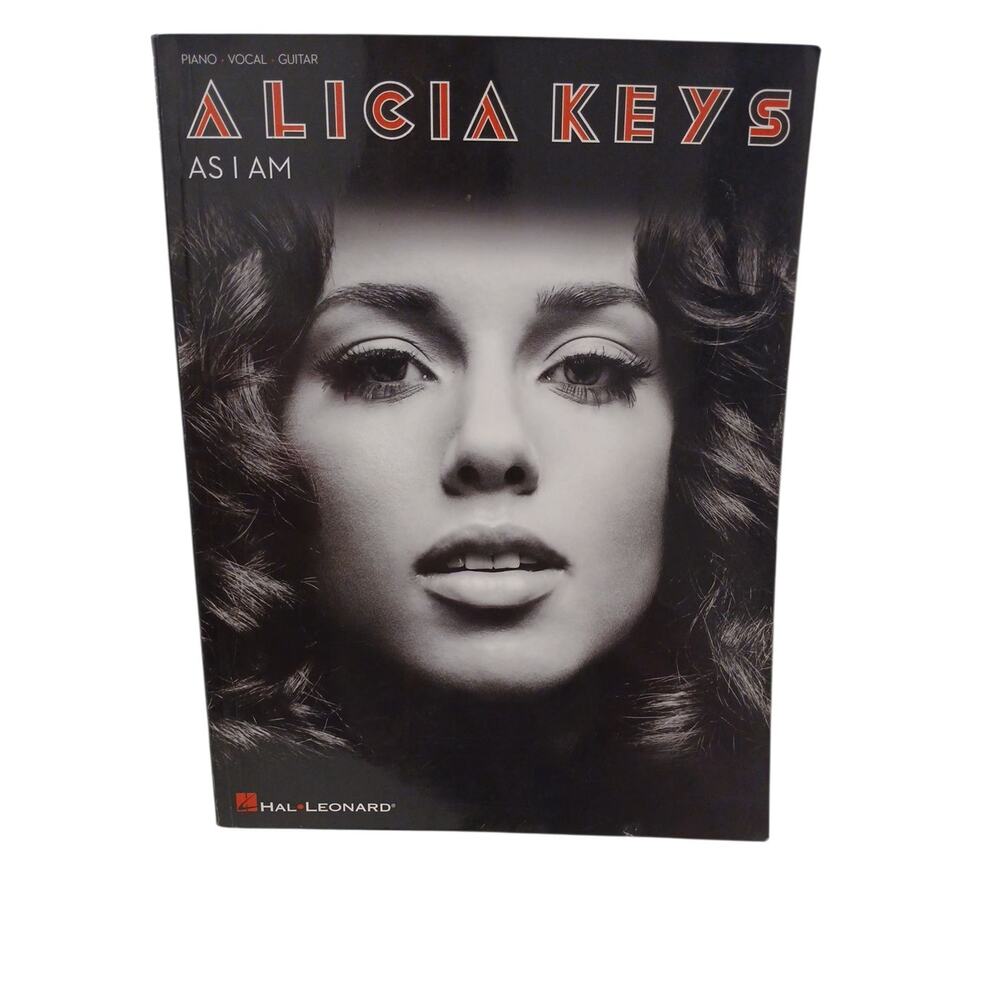 Alicia Keys Music Song Book As I Am Piano Vocal Guitar Artist Paperback Contemp